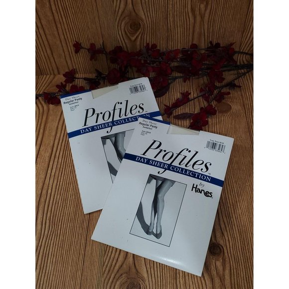 Vintage Hanes Profiles Sheer Day Collection (2) - Picture 2 of 5
